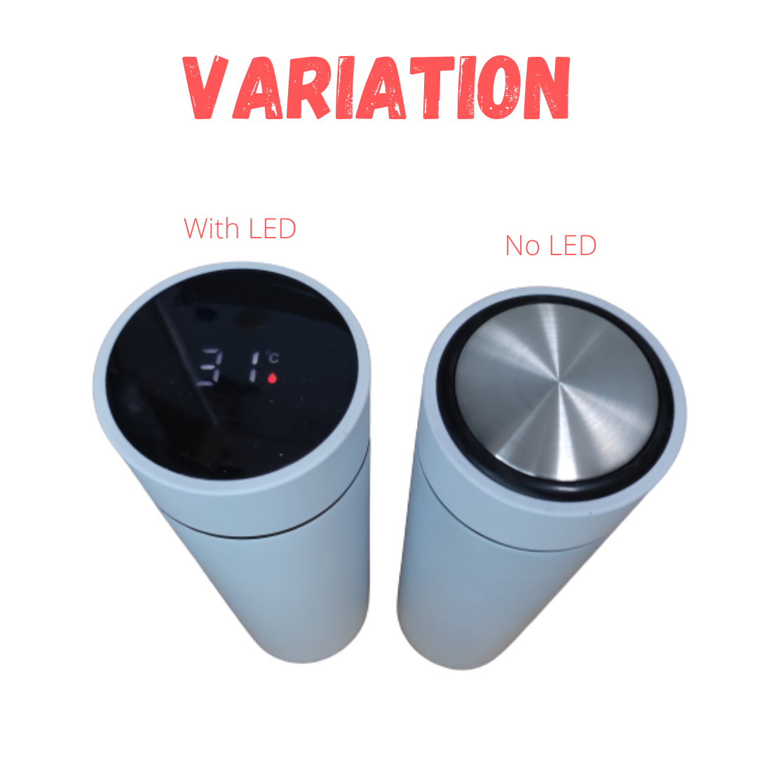 500ml LED Thermos Flask / Stainless Steel Temperature Vacuum Thermos Tumbler / Termos Tahan Panas Keluli Tahan Karat LED