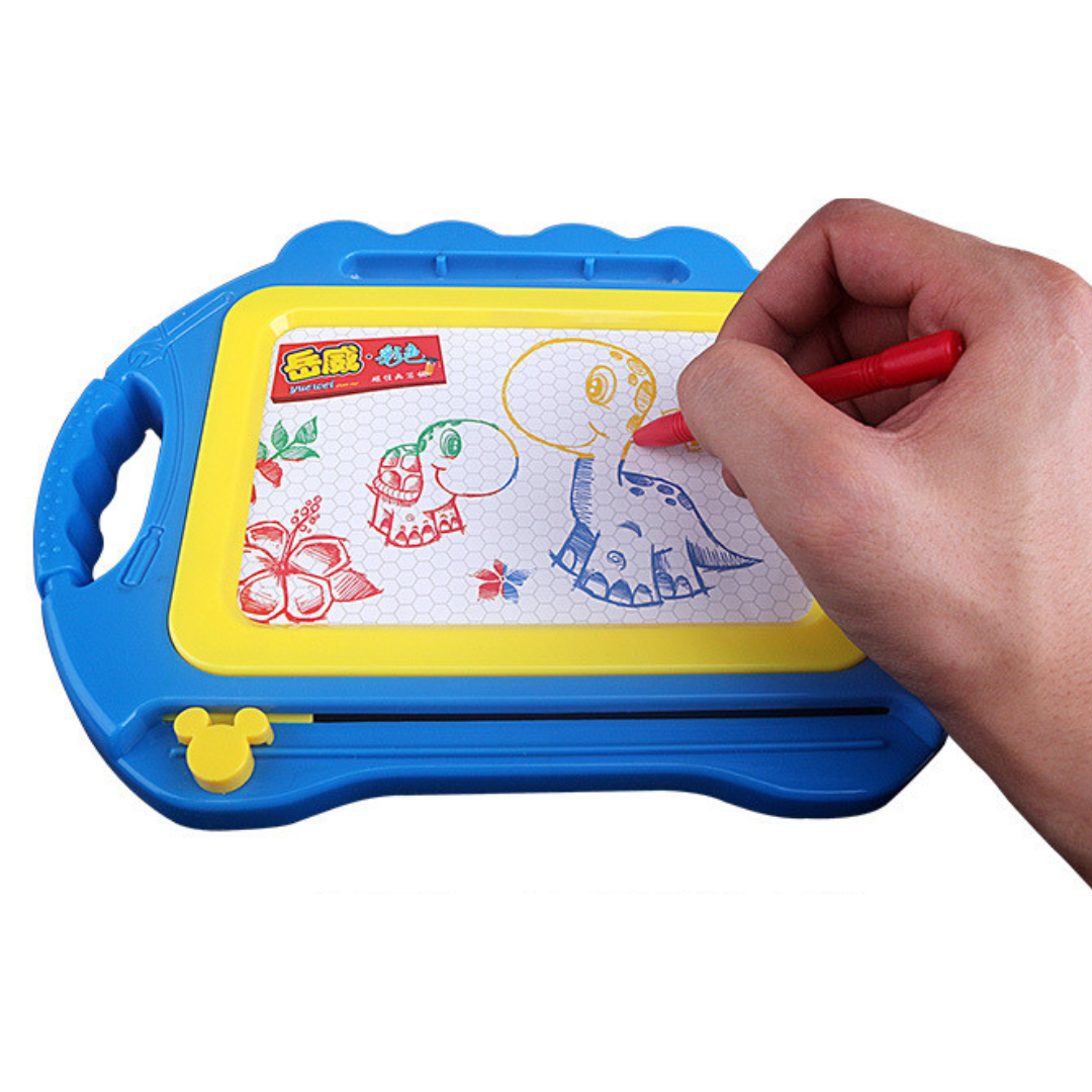 Kids Color Drawing Board White Background Papan Menulis