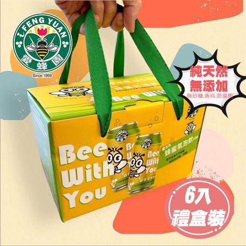 愛蜂園_蜂蜜氣泡飲-6入禮盒_商品主圖-1-1