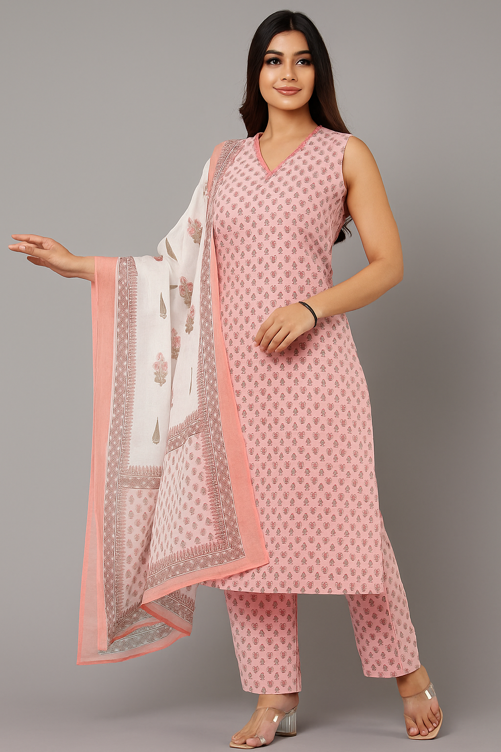 Elegant Indian Fashion Portrait