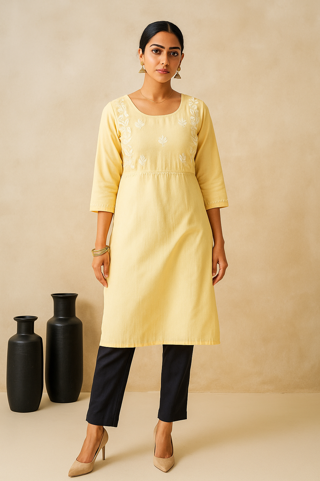 Elegant Ethnic Fashion in Pastels