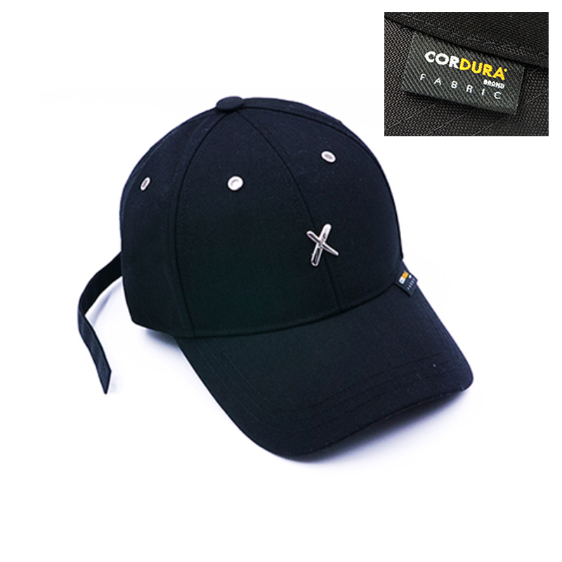 cap with long strap