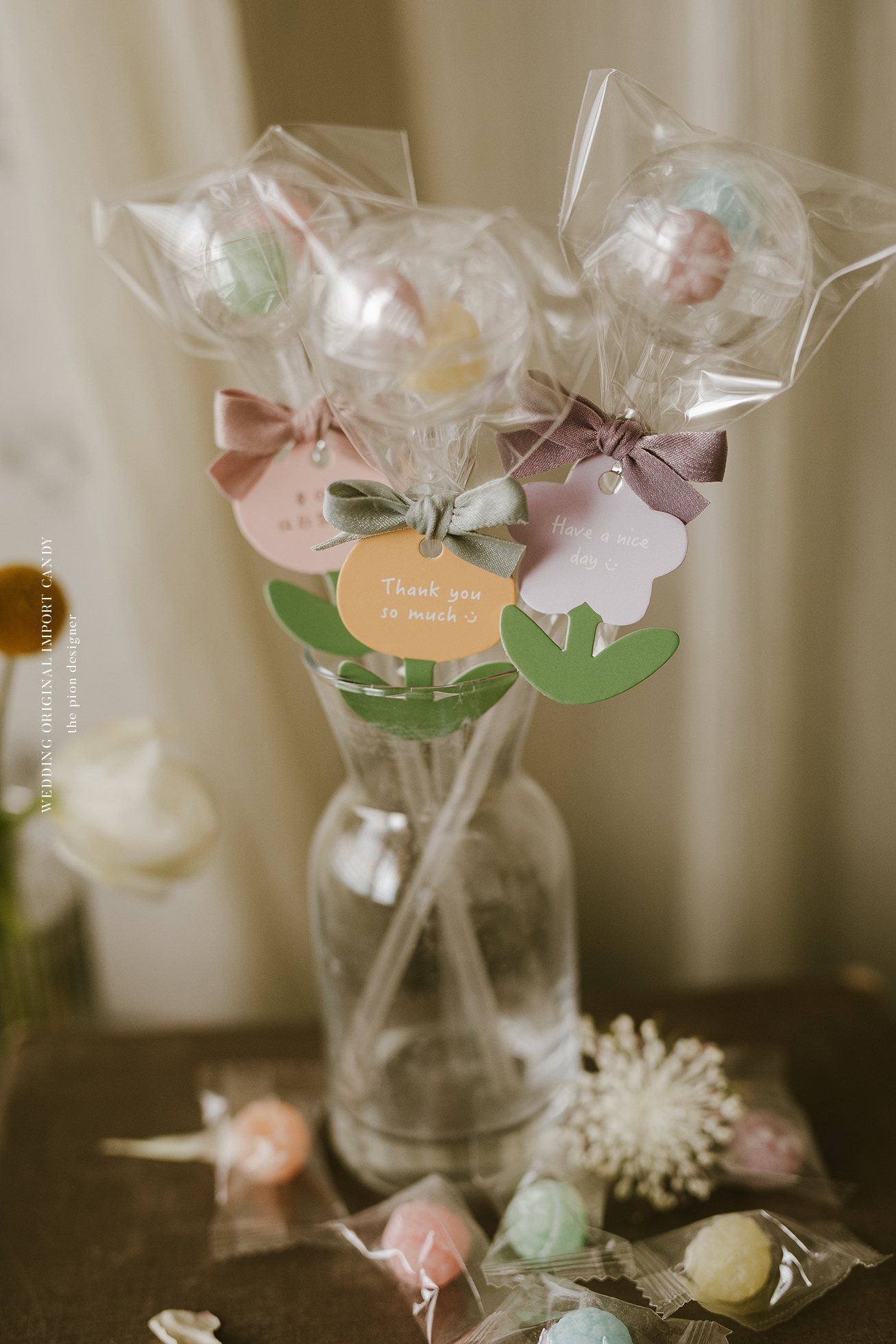 圓球花朵水果糖 image (2)