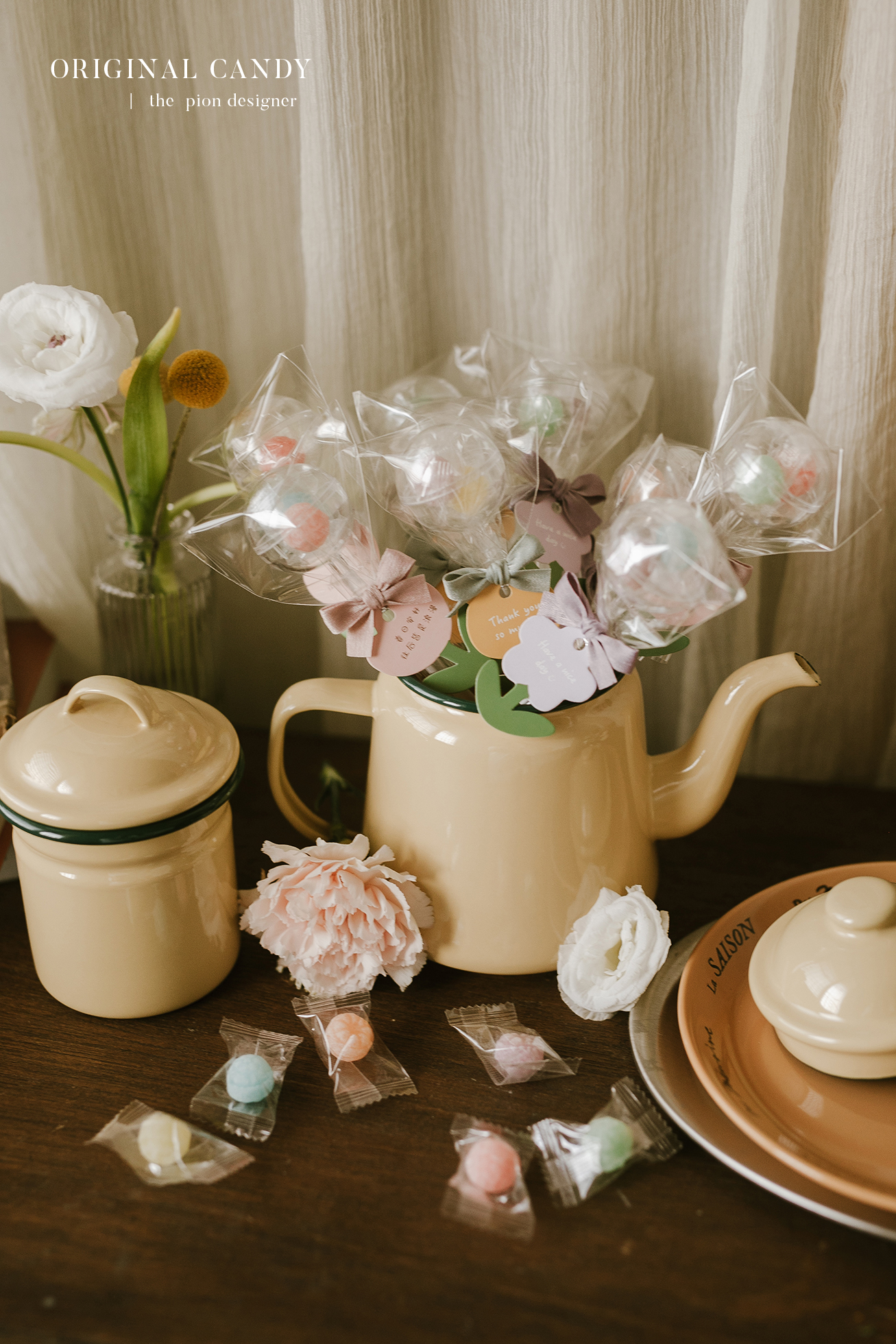 圓球花朵水果糖 image (14)