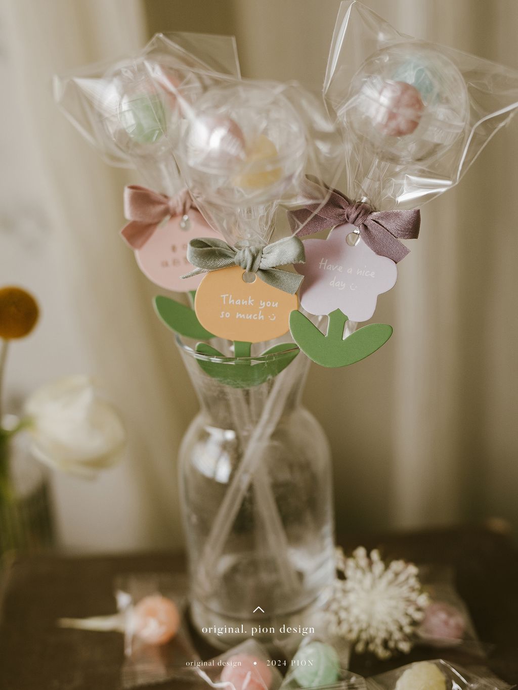 圓球花朵水果糖 image (2)