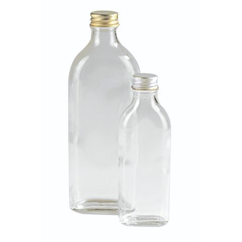 Product 61 - Medical Bottle, Flat with Screw Cap, Clear.jpg