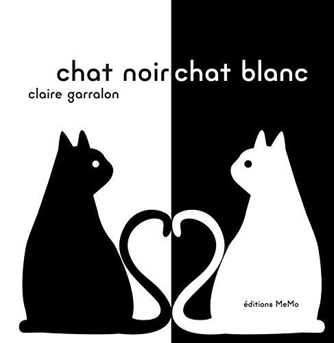 chat noir chat blanc