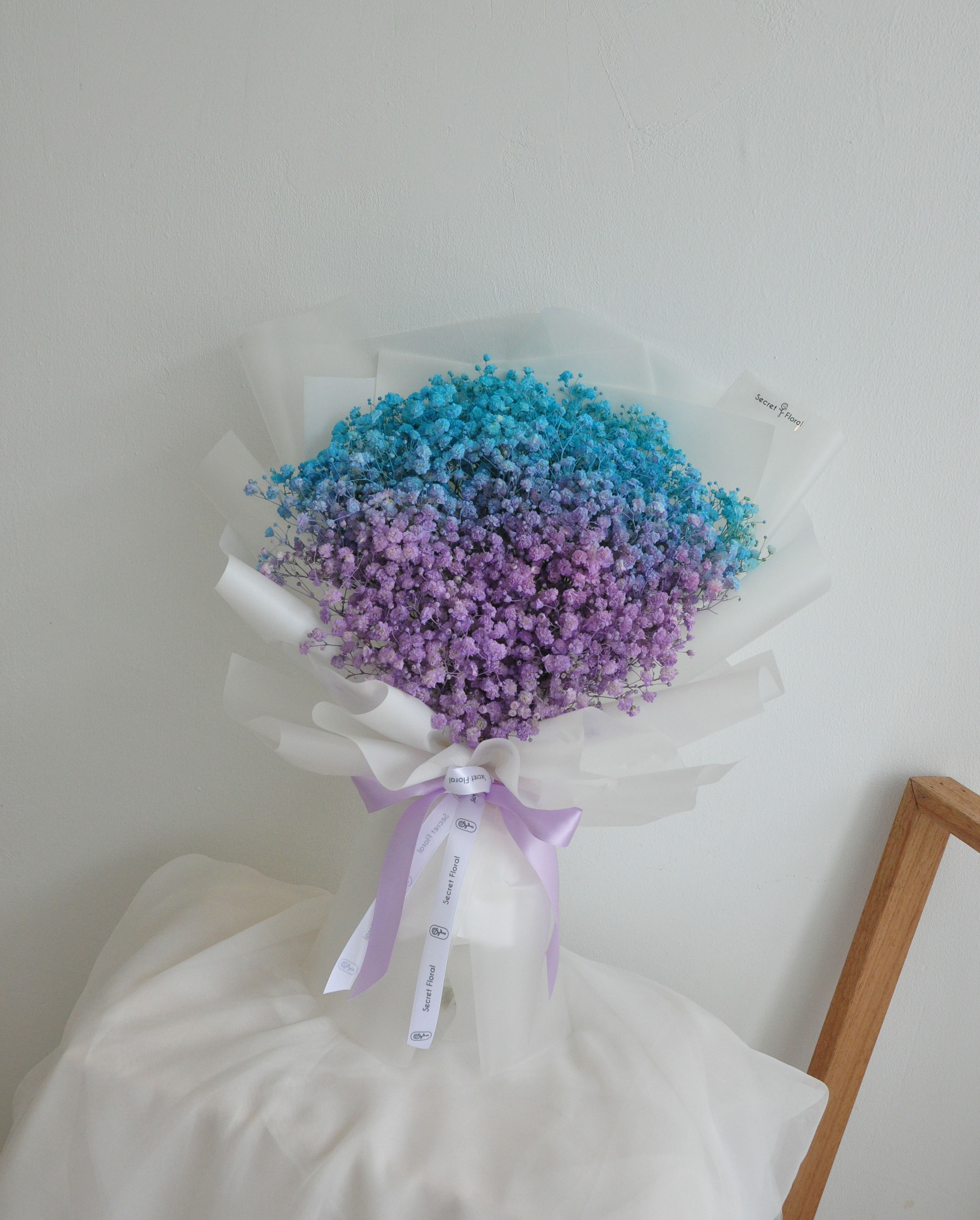 baby breath bouquet in Highland, CA