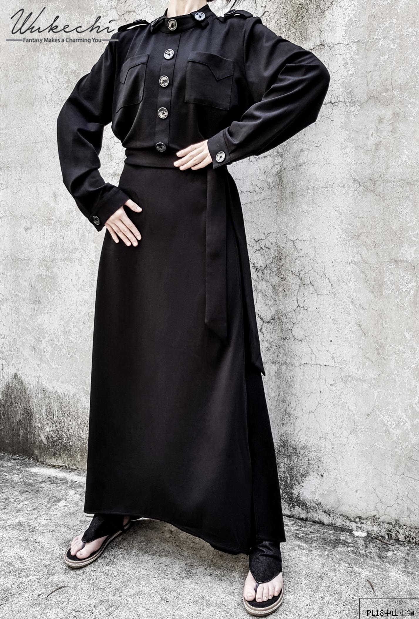 amerivintage / GENTLEWOMAN OVERLAP DRESS-