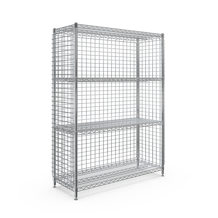 SMT 3-SIDED ENCLOSURE STATION 450x1210x1613 - 4 WIRE SHELF.png