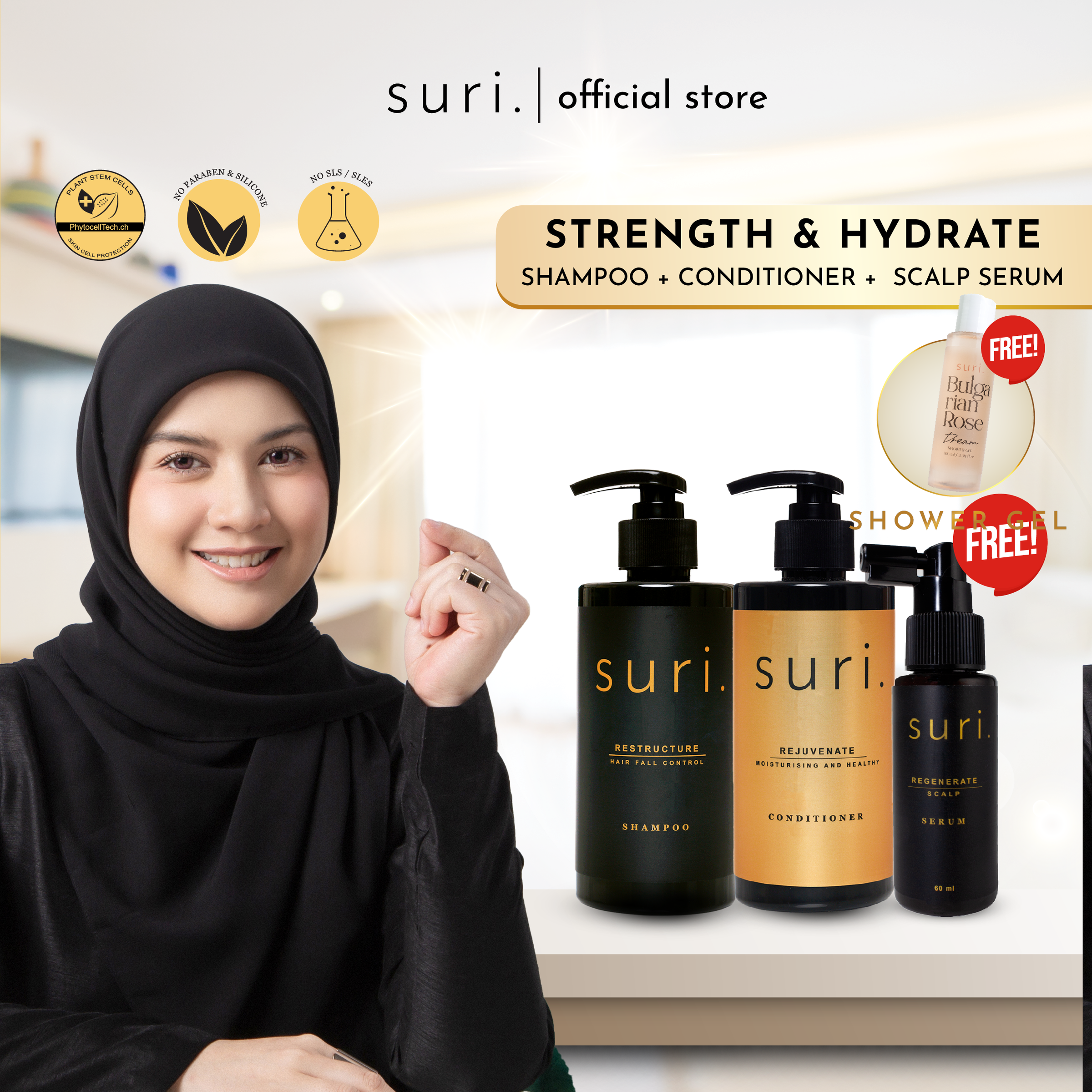suri tiktok cover set item ( lisa image) 2_strenght & Hydrate