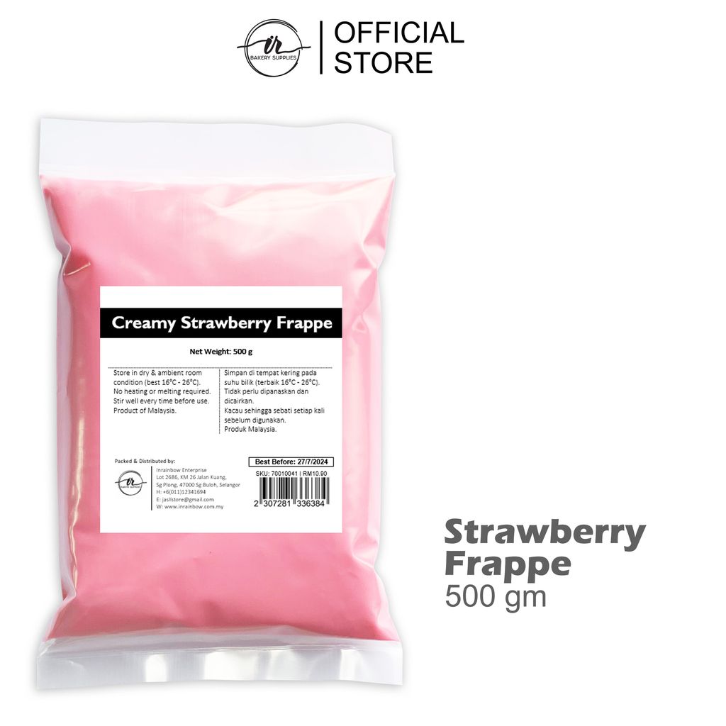 Strawberry Frappe