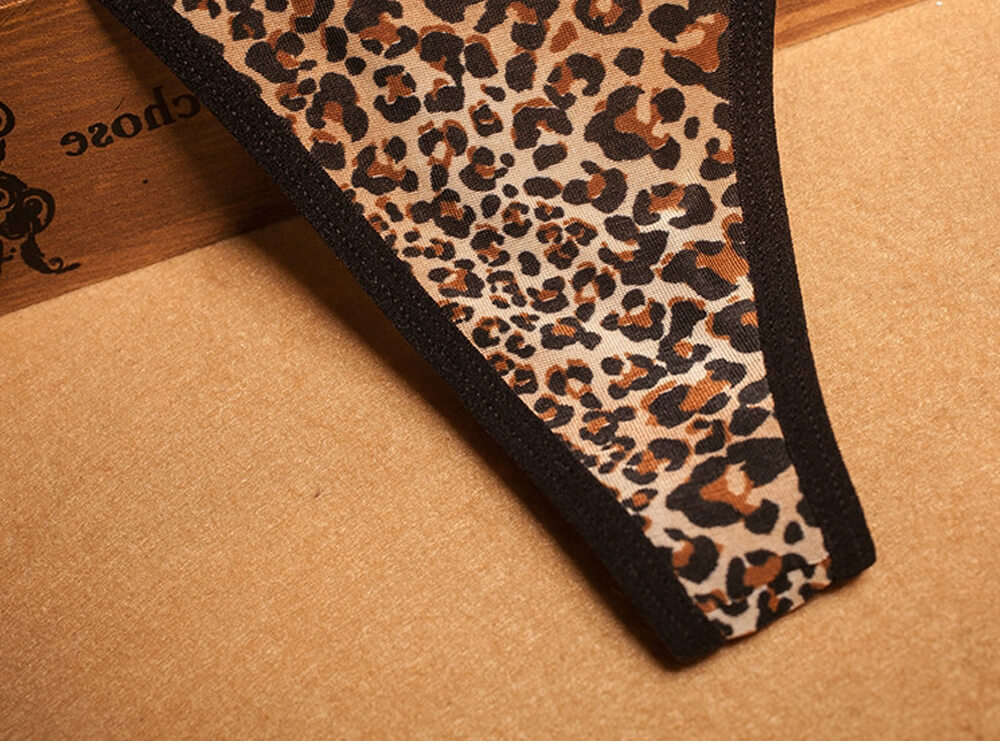 Leopard Thong, Leopard Sexy Panties (3)