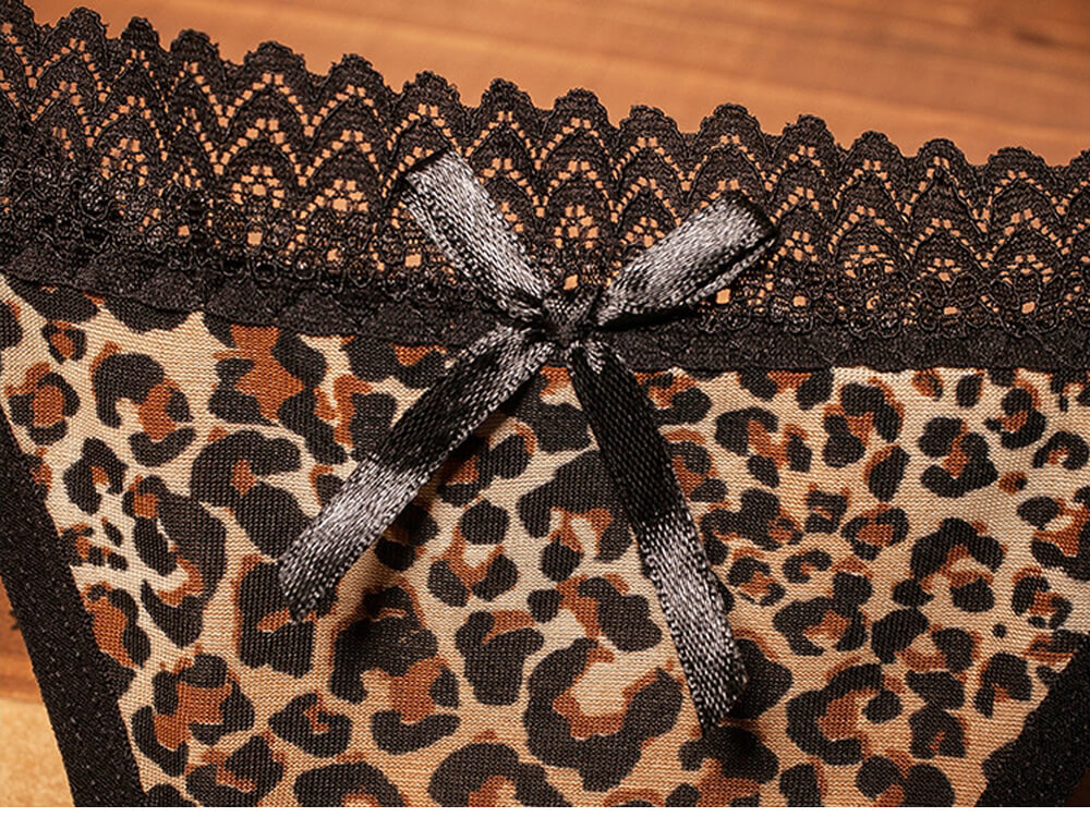 Leopard Thong, Leopard Sexy Panties (1)