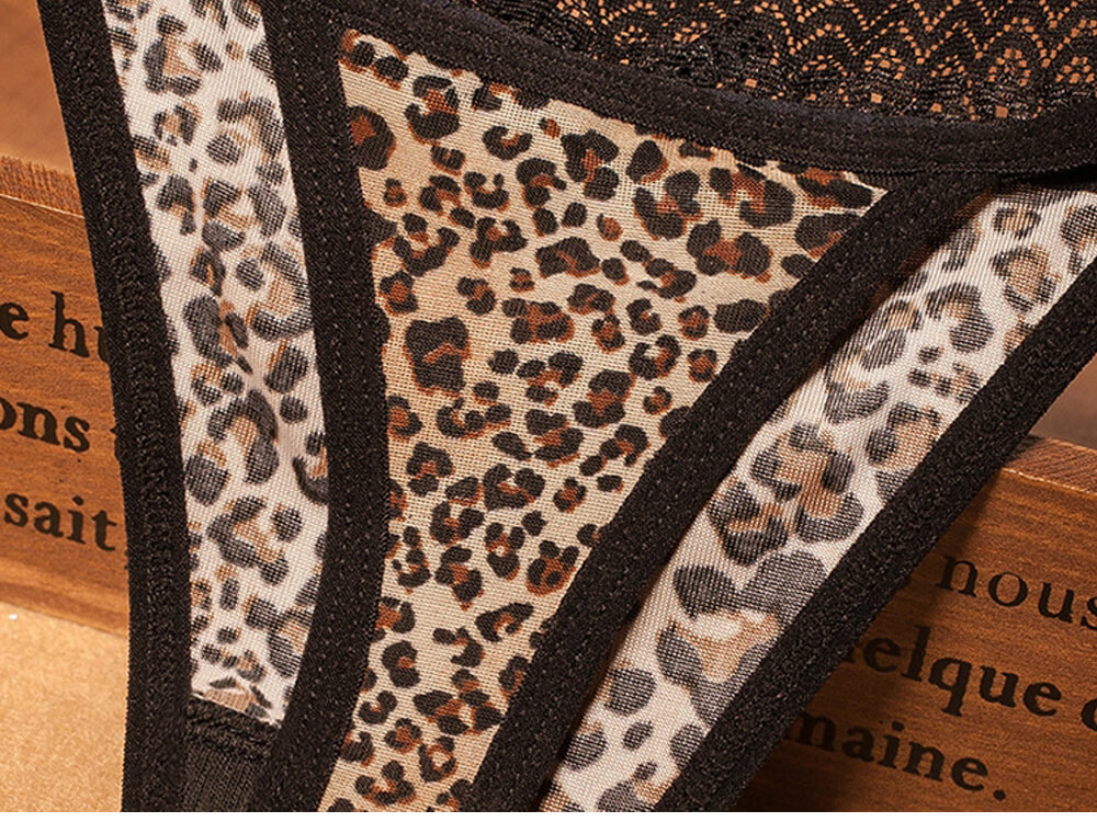 Leopard Thong, Leopard Sexy Panties (5)