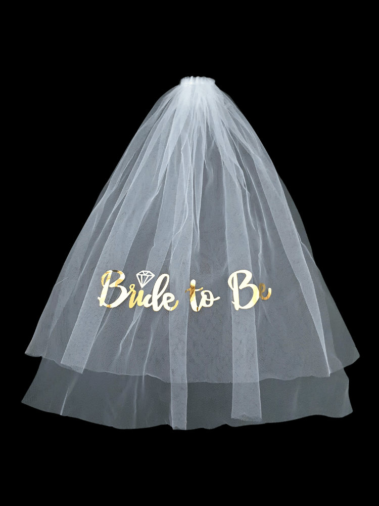 Bride To Be Veil, Hen Party Veil (1)