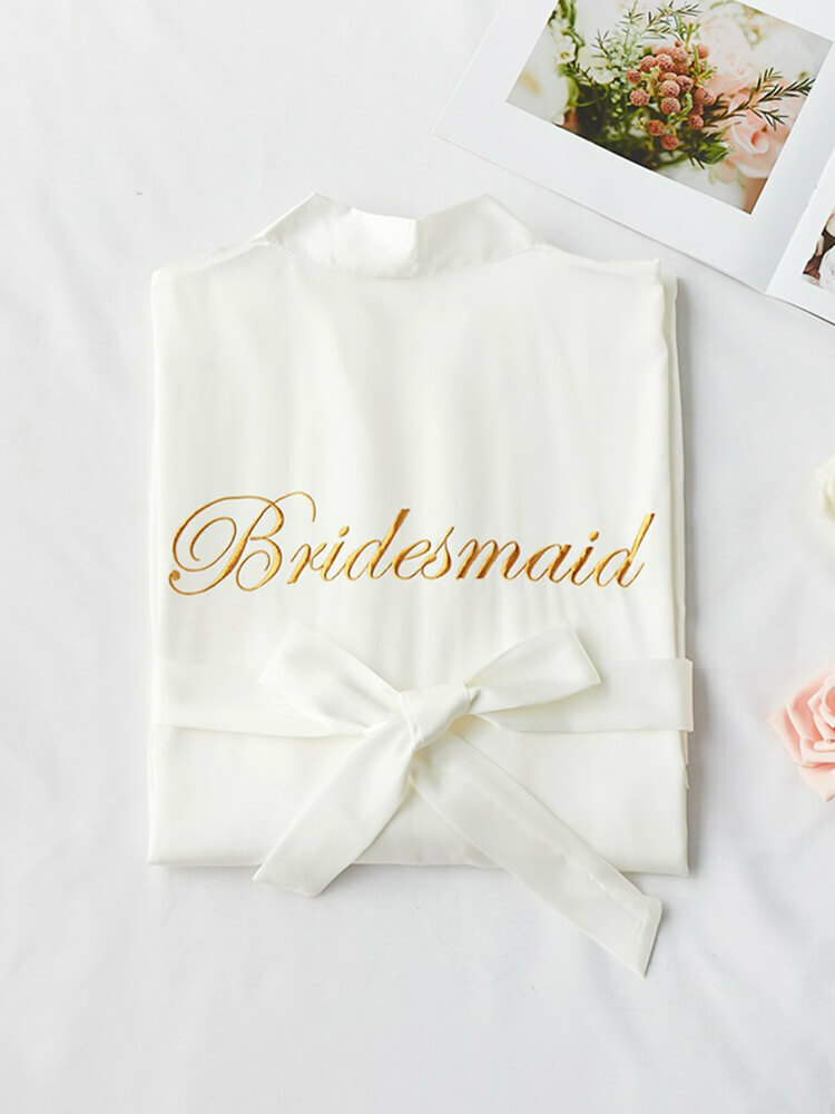 bridesmaid - white