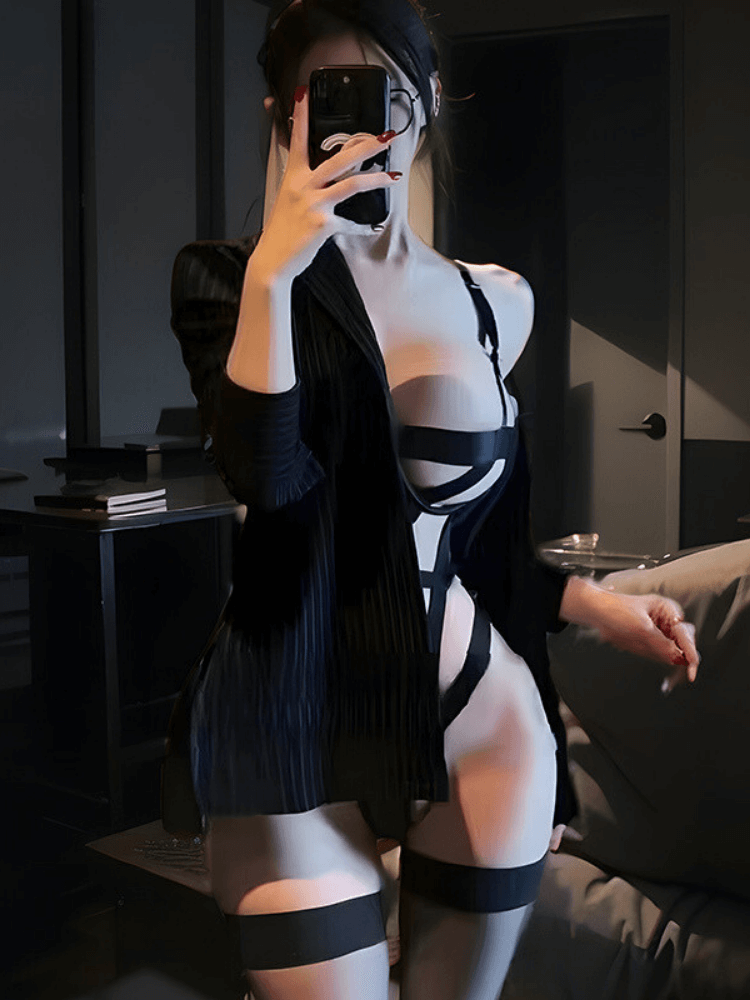 SM Bandage Bodysuit, Sexy Lingerie Malaysia (3)