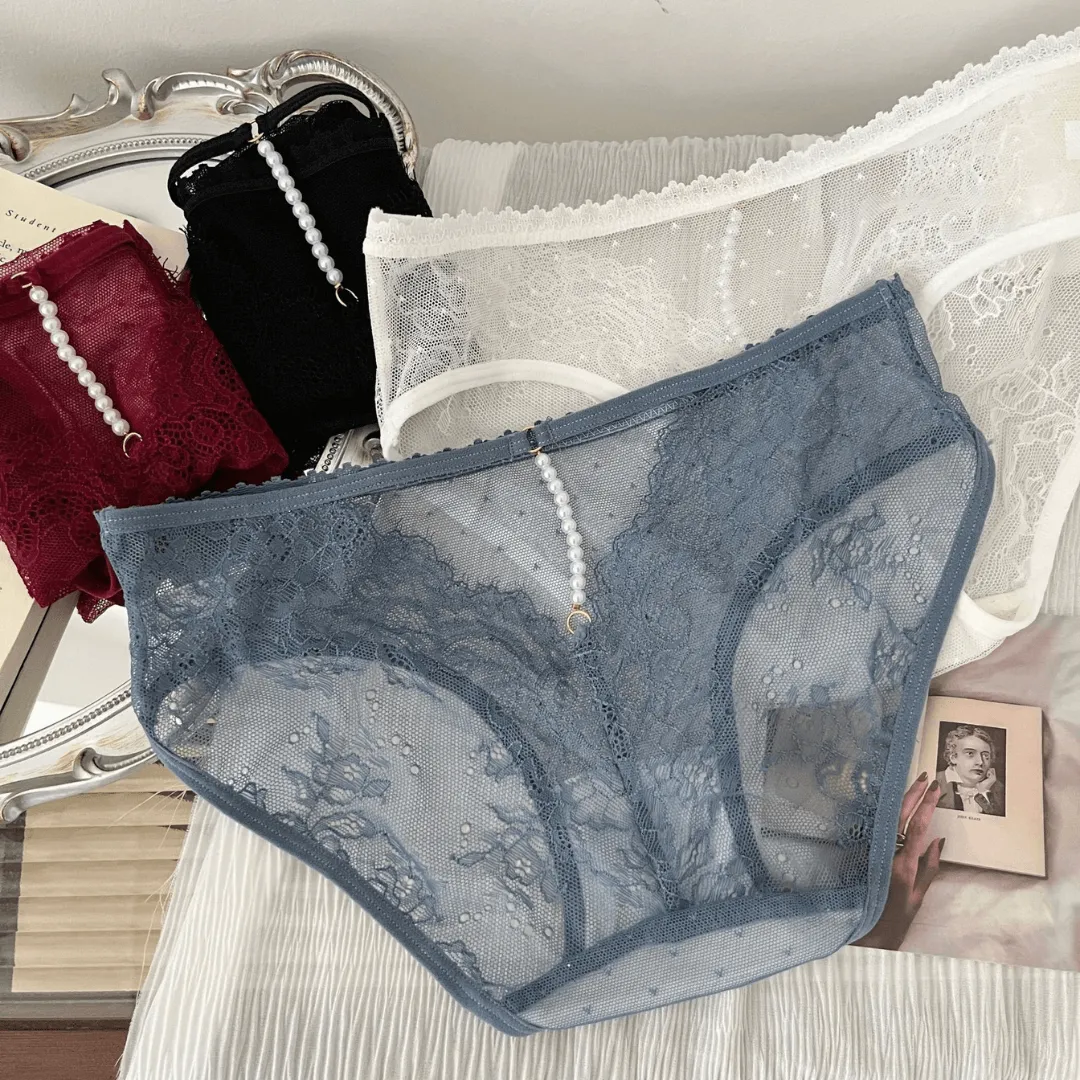 Lace Pearl Beaded Panty, Sexy Panties, Sexy Lingerie Malaysia & Singapore (1)