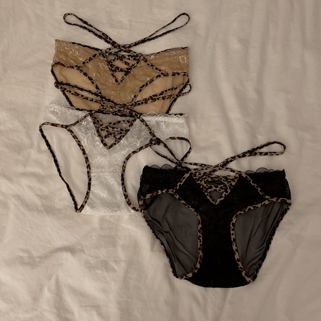 Strappy Leopard Lace Panty, Sexy Panties, Sexy Lingerie Malaysia & Singapore (6)
