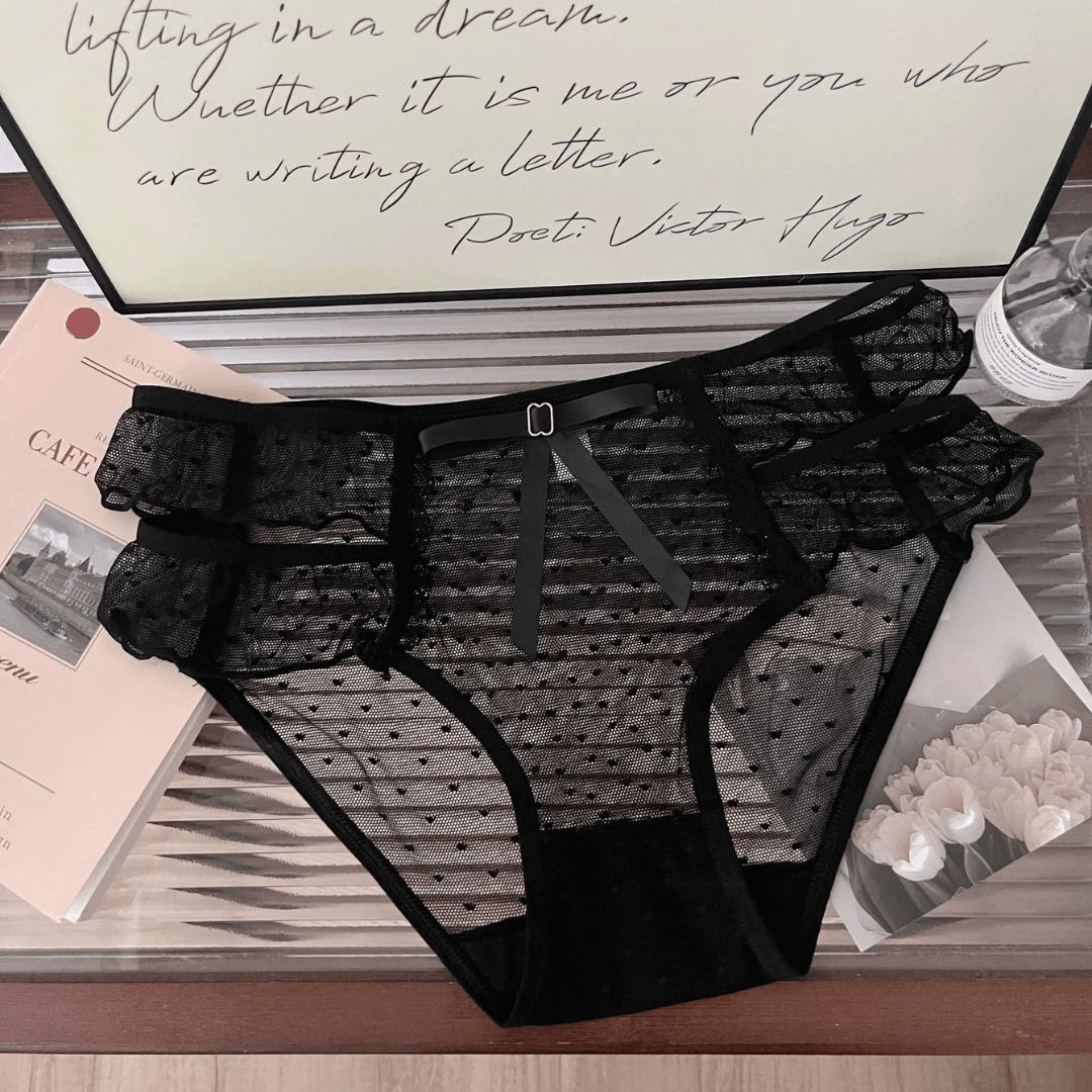 Polka Dots See-Through Panty, Sexy Panties, Sexy Lingerie Malaysia & Singapore (7)