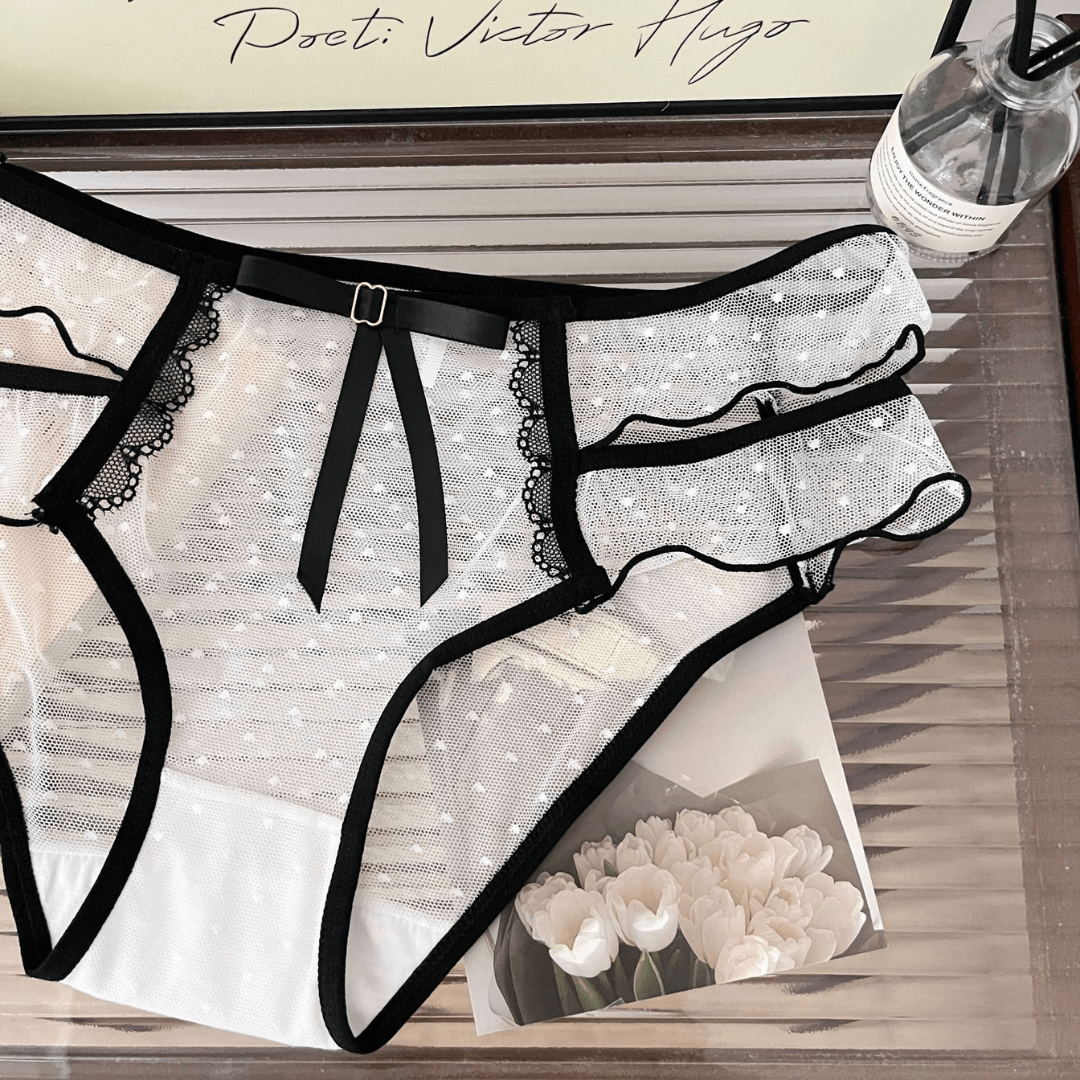Polka Dots See-Through Panty, Sexy Panties, Sexy Lingerie Malaysia & Singapore (3)
