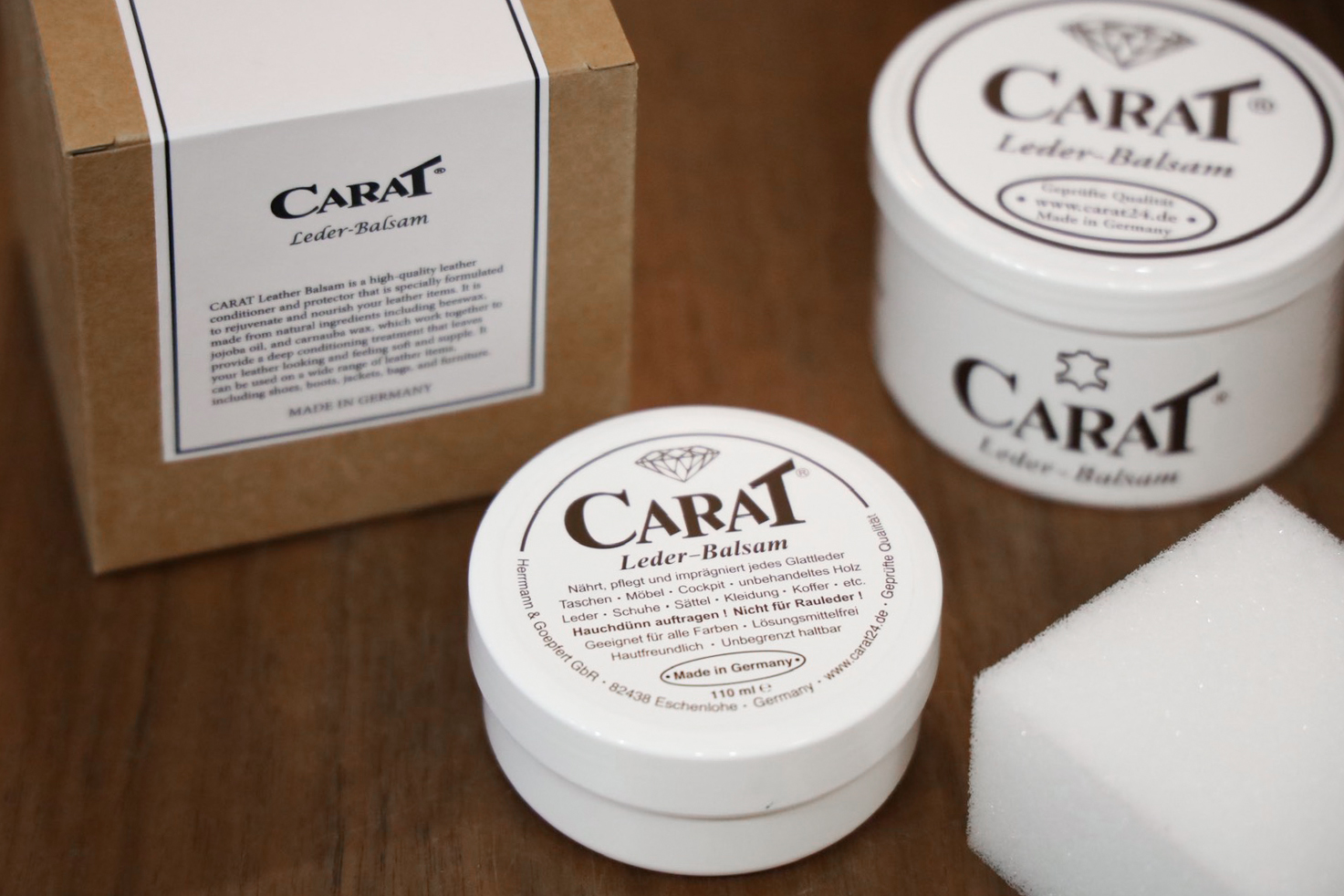 德國 CARAT 固型天然皮革保養油 (12)