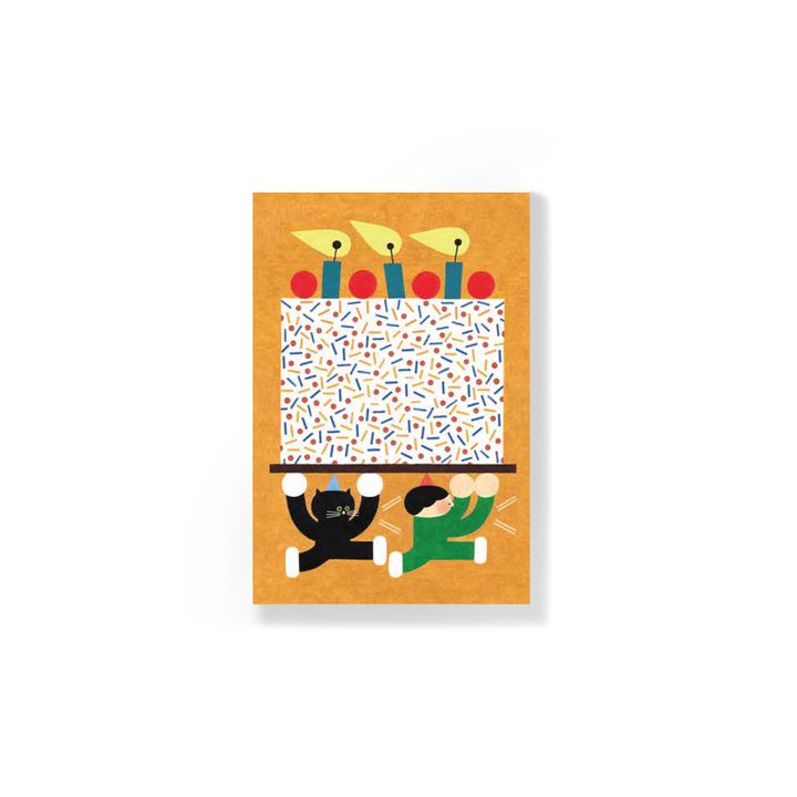 AellieK_明信片_生日快樂Happy birthday!