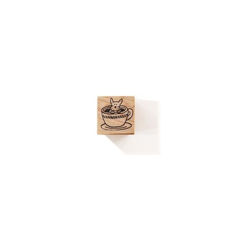 犬の喫茶店檜木印章系列 咖啡杯小犬.jpg