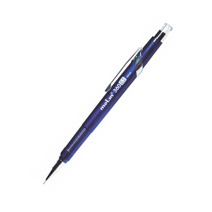Molin_Grafic360_自動鉛筆_0.5mm_藍桿