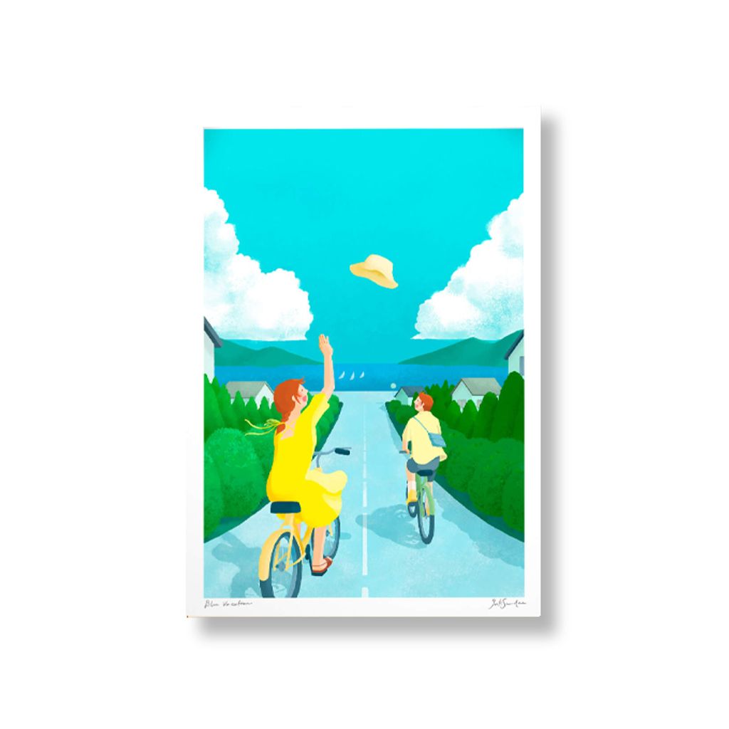 Blue Vacation 蔚藍假期 - Poster