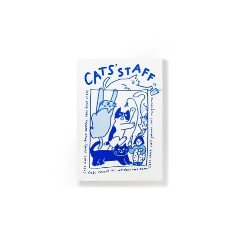 Cats' Staff 明信片