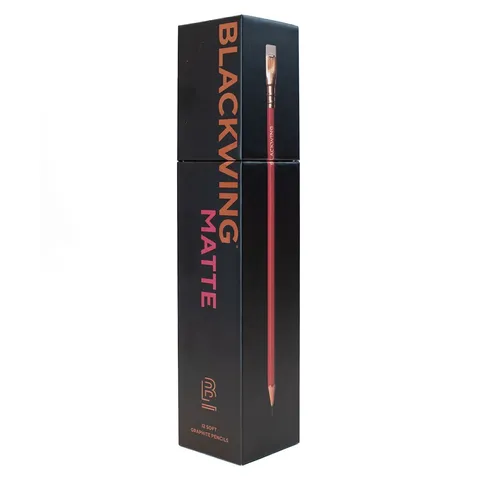 blackwing-blackwing-matte-red-pencil-soft-box-of-1