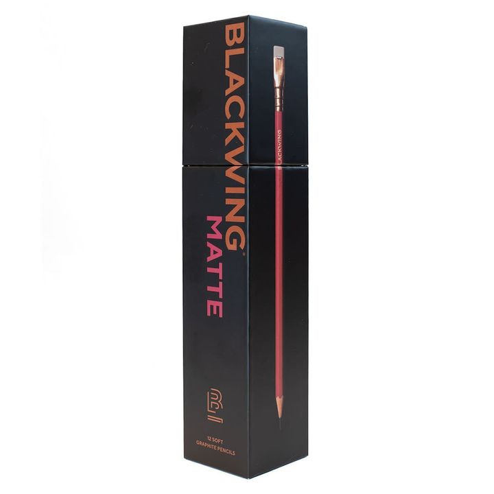 blackwing-blackwing-matte-red-pencil-soft-box-of-1