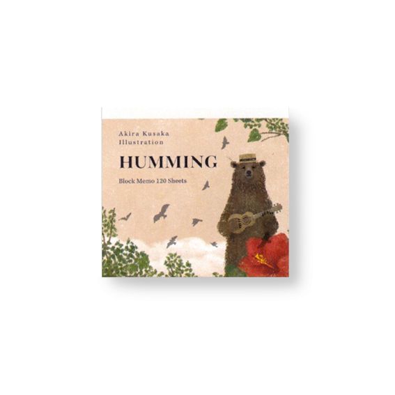 表現社_22-975 Block Memo HUMMING HUMMING