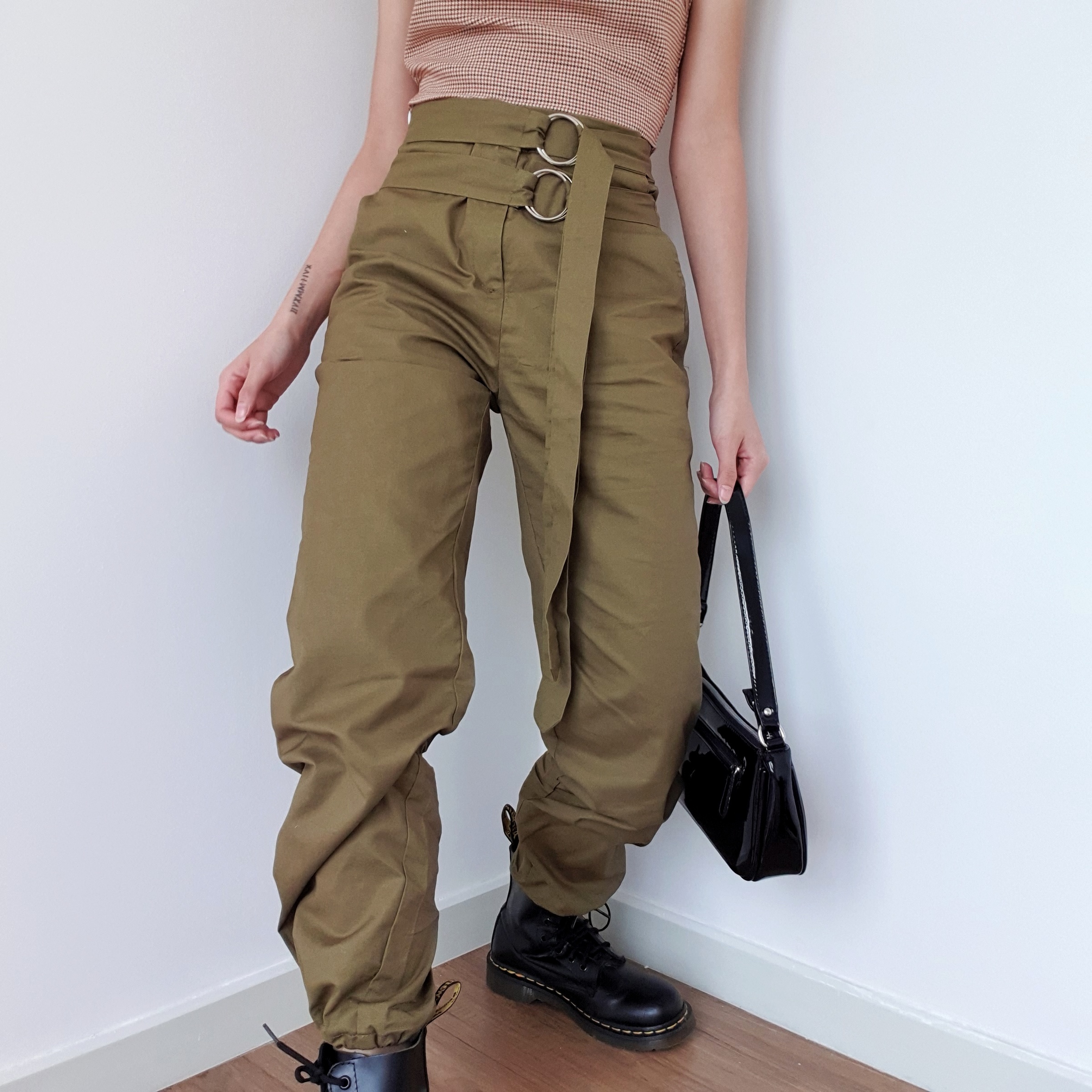 Kim Possible Belted Cargo Pants â NJL Clothing