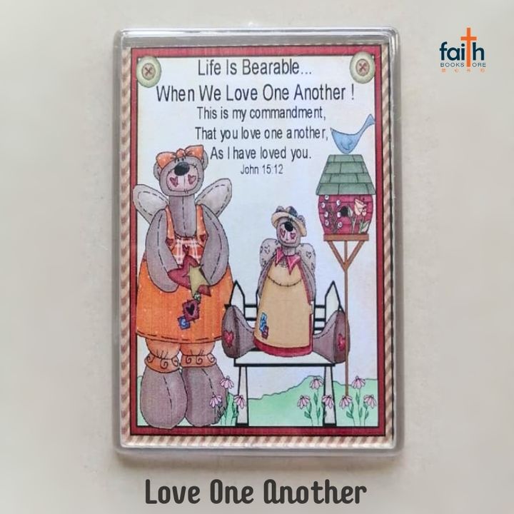 malaysia-online-christian-bookstore-faith-book-store-inspirational-magnet-inspirational-fridge-magnet-decorative-magnets-scripture-bible-verse-life-is-bearable-chosen-treasure-love-one-another
