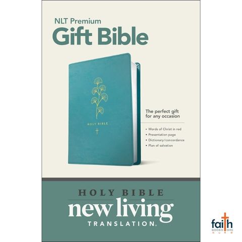 malaysia-online-christian-bookstore-faith-book-store-english-holy-bible-new-living-translation-nlt-premium-gift-bible-teal-cross-leatherlike-red-letter-tyndale-9781496445414-1