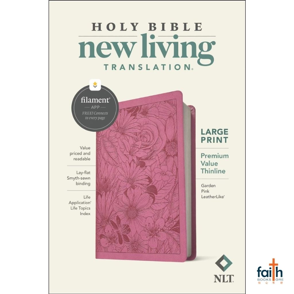 malaysia-online-christian-bookstore-faith-book-store-english-holy-bible-new-living-translation-nlt-large-print-premium-value-thinline-garden-pink-leatherlike-filament-enabled-tyndale-9781496458209-1