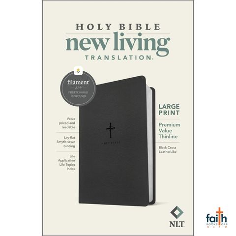 malaysia-online-christian-bookstore-faith-book-store-english-holy-bible-new-living-translation-nlt-large-print-premium-value-thinline-black-cross-leatherlike-filament-enabled-tyndale-9781496484031-1