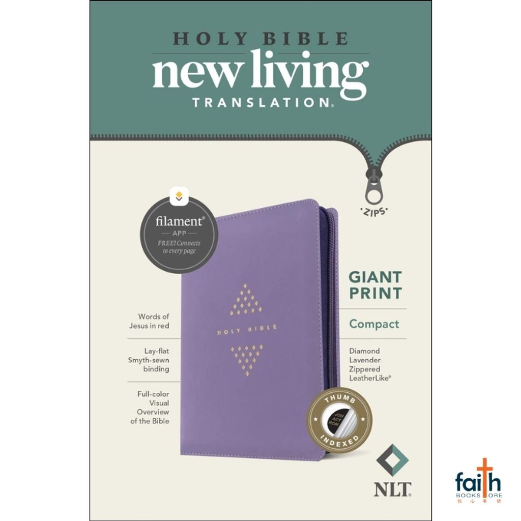 malaysia-online-christian-bookstore-faith-book-store-english-holy-bible-new-living-translation-nlt-compact-giant-print-diamond-lavender-zippered-thumb-indexed-leatherlike-tyndale-9781496486851-1
