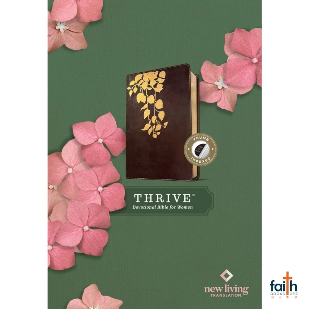 malaysia-online-christian-bookstore-faith-book-store-english-holy-bible-new-living-translation-nlt-thrive-devotional-for-women-thumb-indexed-leatherlike-cascade-deep-brown-tyndale-9781496477958-1