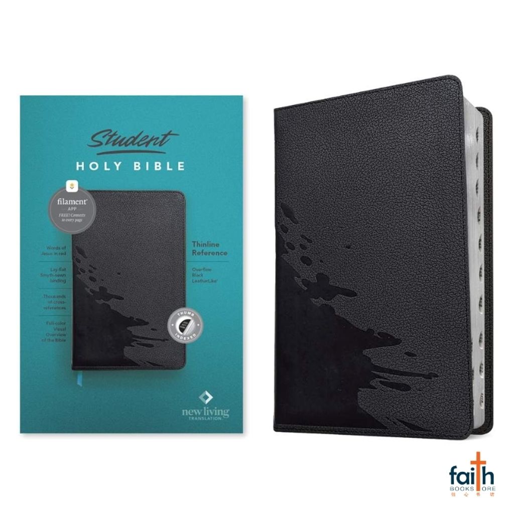 malaysia-online-christian-bookstore-faith-book-store-english-holy-bible-new-living-translation-nlt-student-bible-thinline-reference-overflow-black-leatherlike-thumb-indexed-tyndale-9781496483935-9