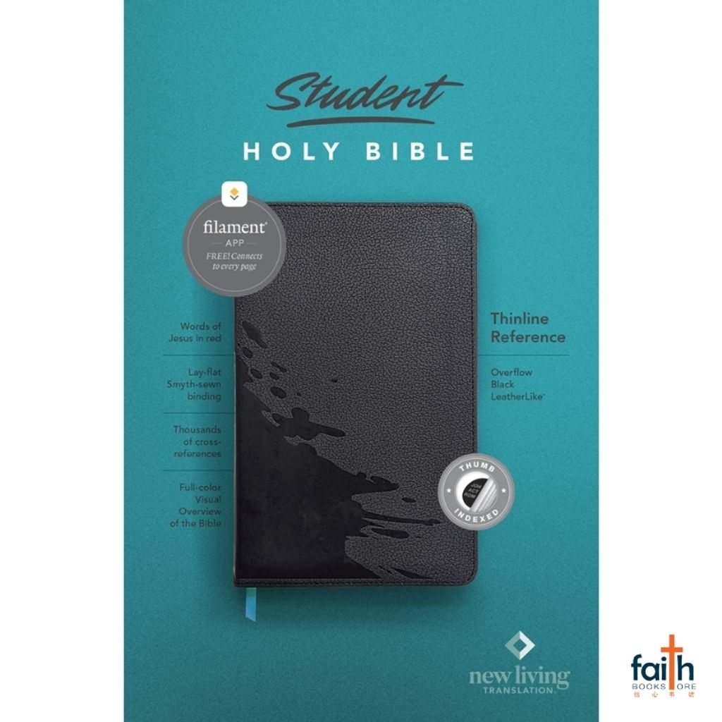 malaysia-online-christian-bookstore-faith-book-store-english-holy-bible-new-living-translation-nlt-student-bible-thinline-reference-overflow-black-leatherlike-thumb-indexed-tyndale-9781496483935-1