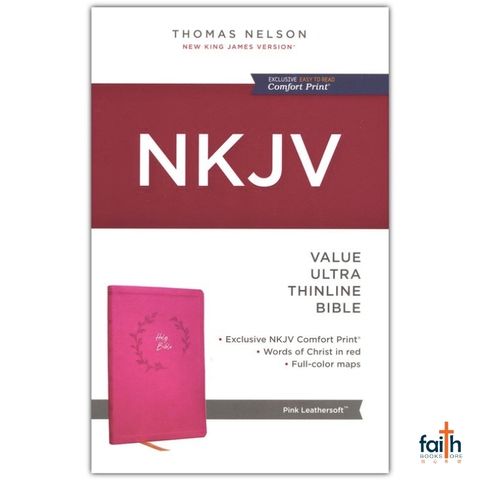 malaysia-online-christian-bookstore-faith-book-store-english-holy-bible-new-king-james-version-nkjv-value-ultra-thinline-bible-pink-leathersoft-red-letter-comfort-print-thomas-nelson-9781400338375-1