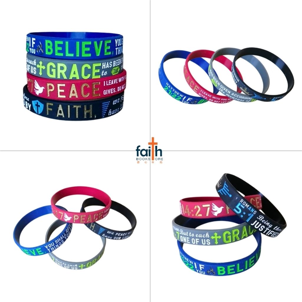 malaysia-online-christian-bookstore-faith-book-store-bible-rubber-christian-wristband-bible-verse-scripture-7-loaves-and-fishes
