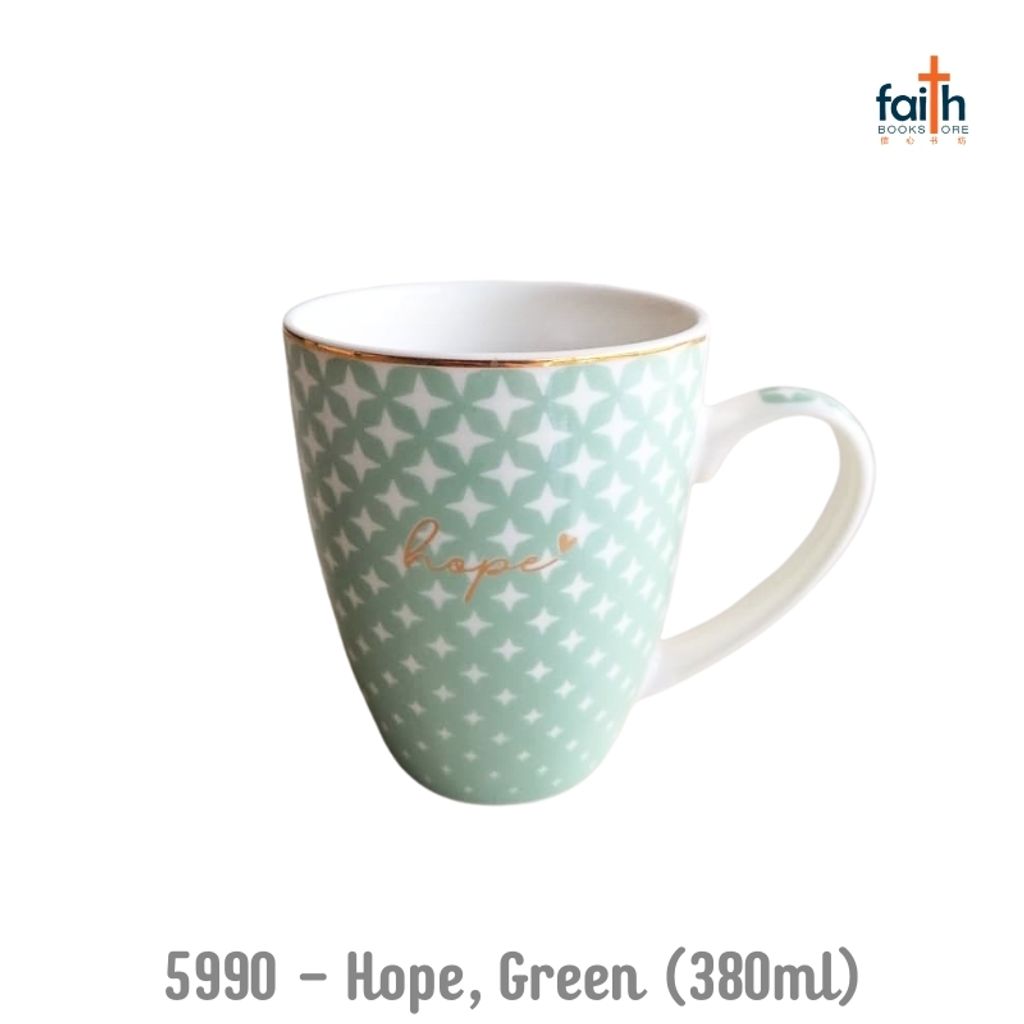 malaysia-online-christian-bookstore-faith-book-store-ceramic-mugs-380-ml-ceramic-cups-christian-gifts-elim-art-5990-hope-green-380-ml