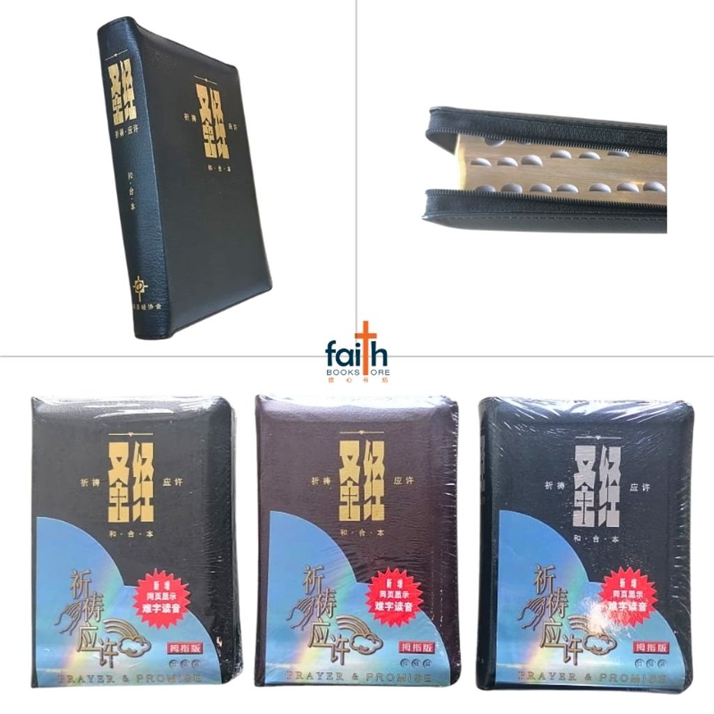malaysia-online-christian-bookstore-faith-book-store-chinese-holy-bible-CUV-prayer-&-promise-edition-simplified-chinese-圣经-和合本-祈祷-应许-拉链-装-黑色-红色-蓝色-仿皮-面-金边-中文-简体-拇指-索引-汉语-圣经-协会-7