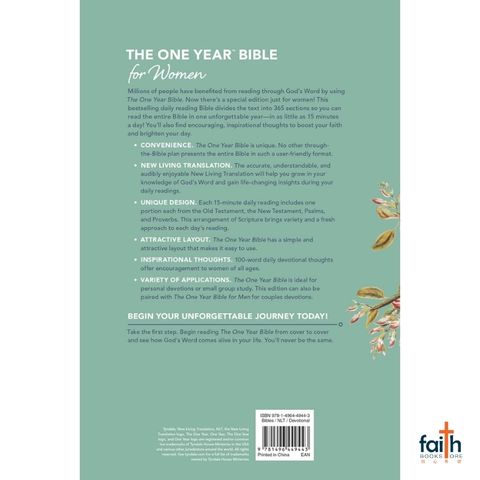 malaysia-online-christian-bookstore-faith-book-store-english-holy-bible-new-living-translation-nlt-the-one-year-bible-for-women-misty-arterburn-hardcover-tyndale-9781496449443-2