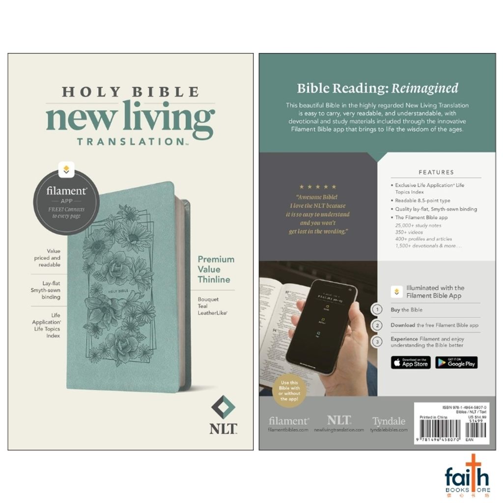malaysia-online-christian-bookstore-faith-book-store-english-holy-bible-new-living-translation-nlt-premium-value-thinline-leatherlike-filament-enabled-bouquet-teal-tyndale-9781496458070-1